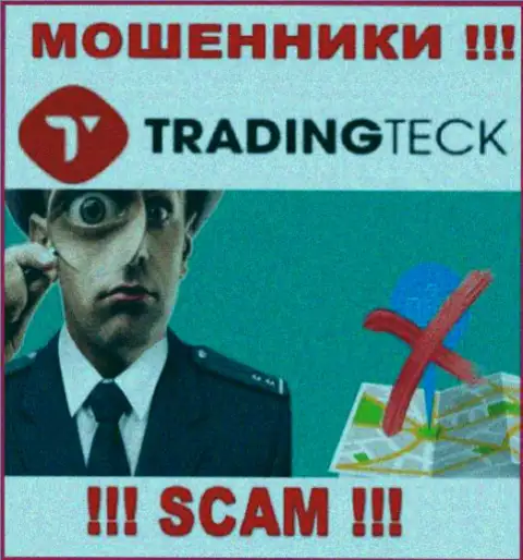 Доверия TradingTeck не вызывают, т.к. скрыли сведения относительно своей юрисдикции