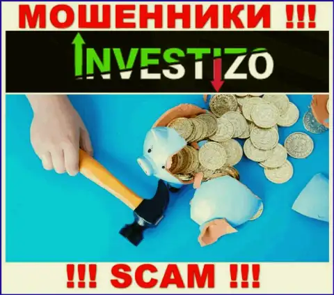 Investizo - это интернет-мошенники, можете утратить все свои денежные средства