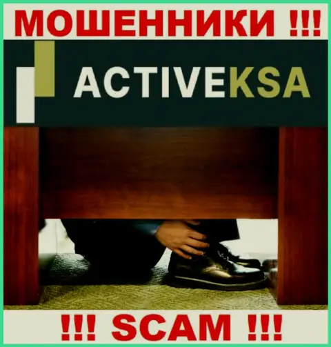 Activeksa - интернет-мошенники ! Не говорят, кто ими руководит