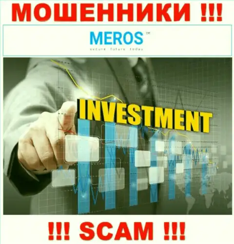 Meros TM жульничают, оказывая незаконные услуги в сфере Investing