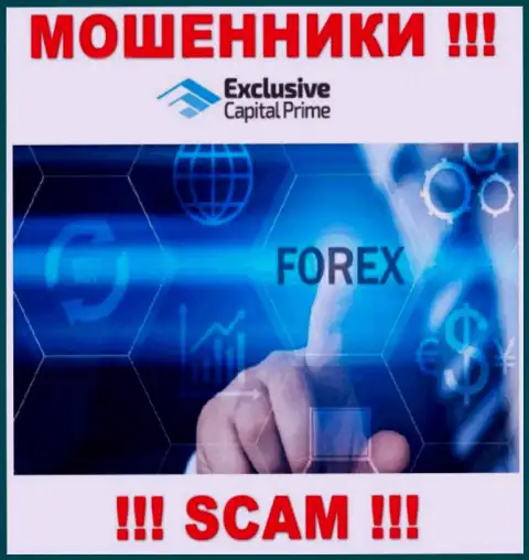 FOREX - это сфера деятельности неправомерно действующей конторы ExclusiveCapital