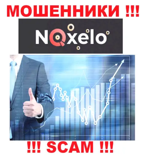 Направление деятельности неправомерно действующей компании Noxelo - это Брокер