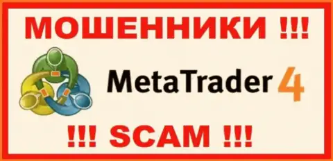 Логотип МОШЕННИКА MetaTrader4