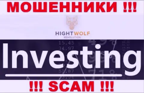 Осторожнее !!! HightWolf LTD - это однозначно internet жулики !!! Их работа противоправна