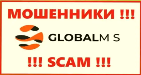 Логотип МОШЕННИКА Global M S