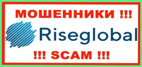 Логотип МОШЕННИКОВ RiseGlobal Us