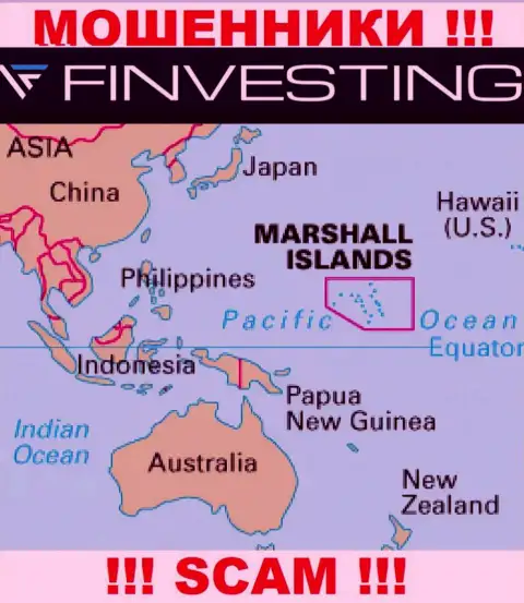 Marshall Islands - это официальное место регистрации компании Finvestings Com