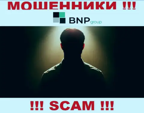 О лицах, управляющих конторой BNP-Ltd Net ничего не известно