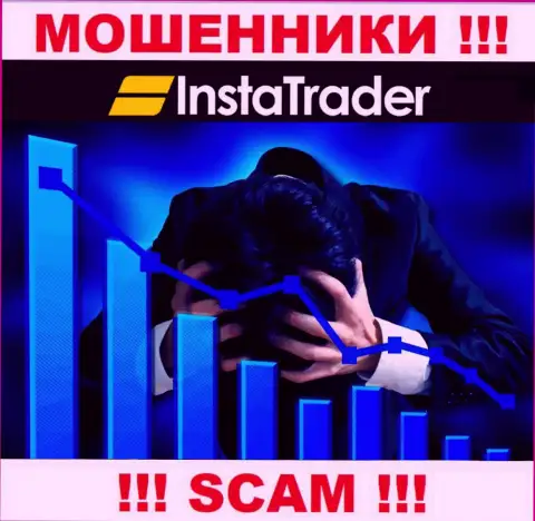 Если вдруг кидалы Insta Trader Вас кинули, попробуем оказать помощь