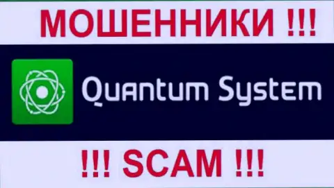 Логотип жульнической Форекс брокерской компании Quantum System Management