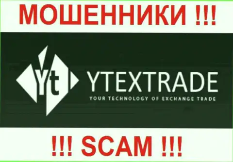 Логотип лохотронного ФОРЕКС дилингового центра Ytex Trade