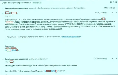 Доминион ФХ - это ЛОХОТРОНЩИКИ !!! НЕ ОТДАЮТ ВЛОЖЕННЫЕ ДЕНЬГИ !!! SCAM !!!