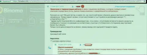 Депозиты в Биномо пропадают в неизвестном направлении - МОШЕННИКИ !!!